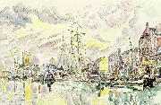 Paul Signac Fecamp painting